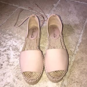 Blush espadrilles